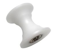 Générique Roue de Roulement pour Appareil D'Entraînement Fitness Roulement de Poulie Remplacement Direct PP Adaptée à Usage Domicile Salle de Sport Gym, Blanc