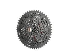 Générique Roue Libre VTT XD, Compatible avec SRAM, 12 Vitesses | Acier + alliage, CS-M12XD, 9-50T / 10-50T / 10-52T, noir-rouge