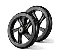 Générique Roue Trotinette en PU Robuste de 175 MM pour Skateboard et Véhicule Électrique, Facile à Installer, Lot de 2 Pièces Expérience de Glisse Fluide et Stylée