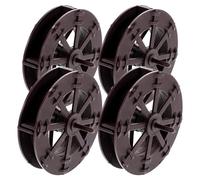 Générique Roues de Fontaine pour Aquarium multifonctionnelles 4pcs en Plastique pour fontaines et expériences scientifiques Enfants en Plein air