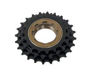 Générique Roues Libres à 3 Vitesses, 18-21-24T, Roues Libres en Acier pour vélos de Montagne, pignon de Cassettes à 3 Vitesses pour Le Remplacement de vélo Pliant