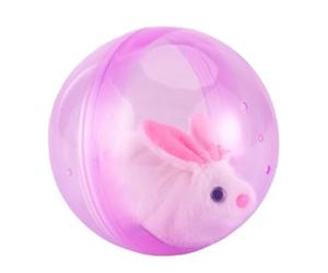 Générique roulants pour Chat - Balle de Lapin en Cours d'exécution | Jouet interactif électrique pour Animal de Compagnie, Rongeur à déplacement Automatique, Globe de Chasse motorisé | Soi