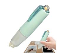 Générique Rouleau Adhésif Double Face Bandes Adhésives Double Face | 4 Stylos Distributeurs De Ruban Créatif Pour Journaling, Bureau, , Art, Cartes, Bricolage, Album dultes, Vert