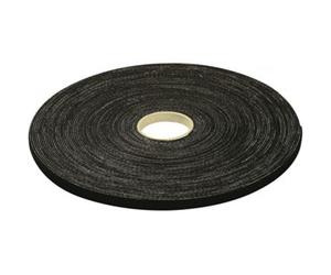 GENERIQUE Rouleau de lien auto-agrippant 20 mm - noir - 10 m