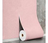 Générique Rouleau de Papier Peint Isolant Autocollant - Panneaux Muraux en Mousse de 5 Mm Imperméabilité/Résistance À L'humidité pour Cuisines, Revêtements Muraux Intérieurs,Rose,50cmx10m