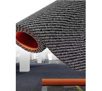 Générique Rouleau de Tapis en Peluche - Tapis for Salon et Bureau, Envers antidérapant, Rembourrage réduisant Le Bruit, résistant aux Taches(Gray 1,32.8x2.6ft/1000x80cm)