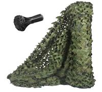 Générique Rouleau De Treillis De Camouflage Filet Camouflage De Grande Taille 1.5 X 2m 2 X 3.0m 4 X 6m 7 X 9m Accessoire Chasse La Décoration Militaire - Parfait Faire De l'ombre(W1xH11m)