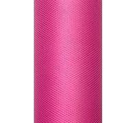 Générique Rouleau de Tulle 8cm x 20m (Framboise)