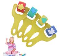 Générique Rouleau éponge de Peinture- Outil de Tampon en Mousse de 13,5 cm, Rouleau de peintureéponge en PP, Fourniture d'art pour avec Un Design Facile à Prendre en Main | Kit de peinturecréatif