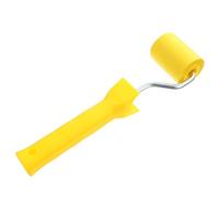 Générique Rouleau plat en caoutchouc 5 cm pour joints de papier peint, outil de couture compact, applicateur pour adhésif mural et décoration intérieure