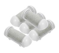 Générique Rouleaux de Pédicure Électriques Lot 5 Têtes de Recharge pour Lime à Pieds, Installation Simple, pour Soin Quotidien des Pieds, Usage Flexible