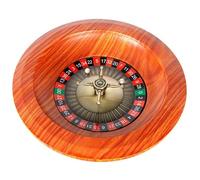 Générique Roulette De Jeu De Jeu De 12 Pouces Portable Roulette De Casino Roue De Paris en Bois Accessoires De Bureau Jeux De Table Occasionnels pour Une Soirée De Jeu Essentielle