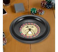 Générique Roulette de Luxe en Bois Roulette de Style Casino Jeu de roulettes en Bois Robuste Roulette Jeu de Roulette Aléatoire pour Divertissement Occasionnel Club Fête,001