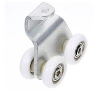 Générique Roulette de Porte Coulissante en Métal Antirouille Poulie de Guidage pour Porte-Fenêtre Coulissante Galet de Remplacement Robuste pour Portes de Placards et Portails