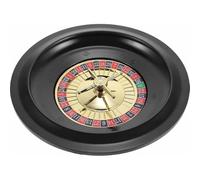 Générique Roulette en Bois Coffret de Roulette de Luxe Plateau à Roulements de Précision Jeu de Roulette Aléatoire Parfait pour Les Fêtes et Les Activités de Loisirs,001