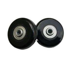 Générique Roulette Valise Remplacement, Roue Valise roulettes de Rechange Silencieuses et Universelles pour Bagages, Axes Flexibles Résistants à l’Usure(50mmx18mm-2pcs)