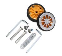 Générique Roulette Valise,Roue Valise Kit de réparation Roues silencieuses, 8 pièces, avec vis, for valises, Bagages, essieux, roulettes, Bricolage(55 x 12mm)