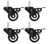 Générique roulettes pivotantes avec Freins 8 pcs 50 mm,Manutention de matériaux,2.44KG-277931