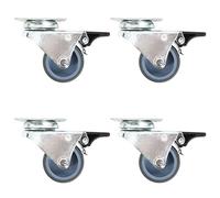 Générique roulettes pivotantes Doubles à Double Frein 4 pcs 50 mm,Entreprise & Industrie,Manutention de matériaux,1.37 KG,143439