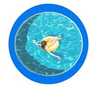 Générique Round Pool Pad, Heavy Duty Rounds Under Pool Mat, Adorable Puncture-Proof Thickened Tarp for Swimming Bottom, Boat Floor, Outdoor Furniture Protection, 31.5x28.1x4.7 inches