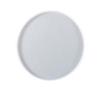 Générique Round Resin Table Mold - Clear Silicone, Creative Tray Molds, DIY Personalized Resin Crafts, Easy Release Non-Stick, Flexible Durable Material | Home Decoration, Wedding, Valentine,