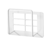 Générique Router Shelf - No Drill Wall Mounted Storage for Organization | Floating Space Saving Shelf for Electronics Cable Management Power Strip Internet Modem Living Room Office Bedroom Setup