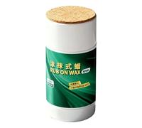 Générique Rub on Snowboard Wax - 75g Protection Waxing Accessories, 1 Piece High-Glide Lubricant for Winter Slopes, Portable Ski Wax with Buffing Pad, Sports Gear, Paste for Skiing and Cross-Country