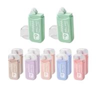 Générique Ruban Adhésif | 12 Pièces Rouleau de Colle Double Face - Dérouleur De Ruban Adhésif,Pour Les Et Les Adultes La Création D albums De Photos De Journaux Et De Projets Artistiques Scolaires