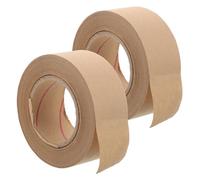Générique Ruban Adhésif Activé Par L'eau 2 Pièces Pour Encadrement Ruban D'étanchéité Multifonction En Papier Kraft Pour Aquarelles Et Accessoires D'art Et Bricolage