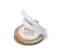 Generique - Ruban Adhésif Dentelle Blanc