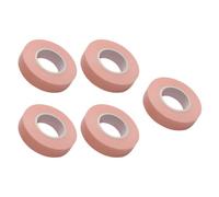 Générique Ruban Adhésif en Tissu Non Tissé Respirant 5 Rouleaux Facile à Déchirer pour Extension de Cils Inférieurs pour Application de Greffe de Cils