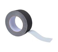 Générique Ruban Adhésif Finition Mate Industrielle 2 Pouces X 30 Yards en Tissu Mat Noir Compatible Polyvalente pour Marquage Sol et Installations