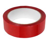 Générique Ruban Adhésif Inviolable Rouge 3 Cm X 50 M pour Boîte à Preuves, Bande de Scellage de Sécurité Voidopen, Adhésif Puissant Anti-falsification et Anti-altération, Usage Emballage