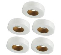 Générique Ruban adhésif tissu | Lot de 5 rouleaux de patchs,Ruban tissu double face 50 m x 3 cm | Pour Ameublement Meubles Tapis Auvents Housses Robes Pantalons Vestes Canapé