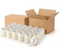 Générique Ruban Adhésif Transparent 48 mm x 100 m - Épaisseur 48 Microns - Ruban d’Emballage Fort pour Cartons, Colis et Déménagement (20)