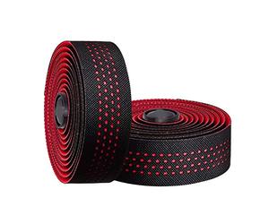 Générique Ruban Bicyclette à vélos de Route Doux Eva PU Poignée de barreaux de Barre Professionnel Cyclisme Amortissement Anti-Vibration(Red a)