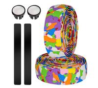 Générique Ruban De Guidon Pour Vélo,Poignée Adhésive Absorbant Les Chocs,Ruban De Poignée Pour Vélos De Route - Pour Conduite Motocyclette Installation Amélioration Confort Amortissement Vibrations