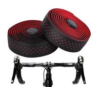 Générique Ruban de guidon, ruban de guidon de vélo Enveloppe de poignée de | Enveloppement de guidon Accessoires de vélo Rouge