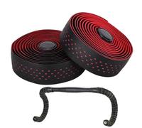 Générique Ruban de guidon, ruban de guidon de vélo Enveloppe de poignée de | Ruban de guidon Accessoires de vélo Rouge