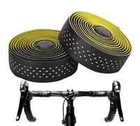 Générique Ruban de guidon, ruban de guidon de vélo Poignée de antidérapante | Bande antidérapante pour vélo Accessoires de vélo Jaune