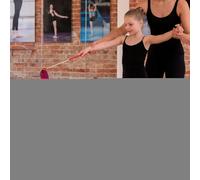 Générique Ruban de Gymnastique Rythmique | Équipement De Danse À Couleur Dégradée | Bâtons Artistiques pour Ruban Dansant - pour Cours De Musique Fête d'anniversaire Spectacle Et Célébrations