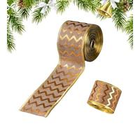 Générique Ruban de Noël | Rubans de Décoration pour Emballages Cadeaux,Favoris Anniversaire Mariage Fête pour Projets Créatifs Couronne Art Floral Arc