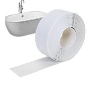 Générique Ruban D'étanchéité Pour Cuisine Et Salle De Bain, Joint Etancheite Baignoire, Bande D'étanchéité Pour Calfeutrage, Anti Moisissures Blanc, Waterproof