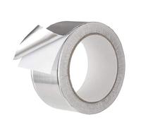 Générique Ruban en papier d'aluminium HVAC, ruban argenté étanche pour les conduits | Protection hygiénique Accessoires de cuisine multifonctionnels adaptés au métal, en PVC, verre