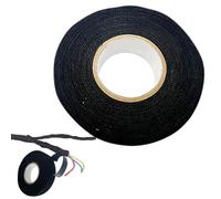 Générique Ruban Faisceau Câbles 9mm - Ruban Électrique Textile Auto 15 M | Gaine Faisceau Résistante Chaleur | Enveloppe Câblage Anti-Bruit Moteur Voiture Isolation Réparation