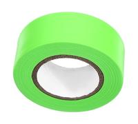 Générique Ruban fluorescent non adhésif en polyester 2,5 cm x 30 m rouleau, pour signalisation de sécurité extérieure en milieu professionnel sur sols