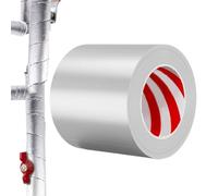 Générique Ruban isolant | Bande adhésive aluminium haute température à usage intensif pour joint étanche | Bande Métallique d'Isolation pour Sèche-linge | pour conduits tuyaux porte garniture four
