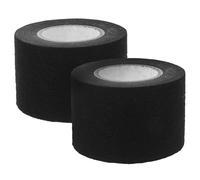 Générique Ruban Isolant Facile à Déchirer en Tissu Noir pour Faisceau Électrique, Résistant à Haute Température Lot de 2 Rouleaux pour Usage Automobile