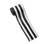Générique Ruban Noir et Blanc Décor De Maison pour Les Fêtes | Ruban De Décoration Pour Sapin De Noël pour Couronnes de Noël Mariage Faveurs de Fête Scrapbooking Enseignants d'Art