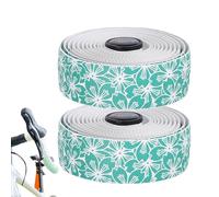 Générique Ruban Pour Guidon De Vélo,Ruban De Guidon Pour Vélo De Route | Bandage Matelassé Motif Cerise 2 Rouleaux Accessoires Pour Cyclisme Gravel Et Aviron